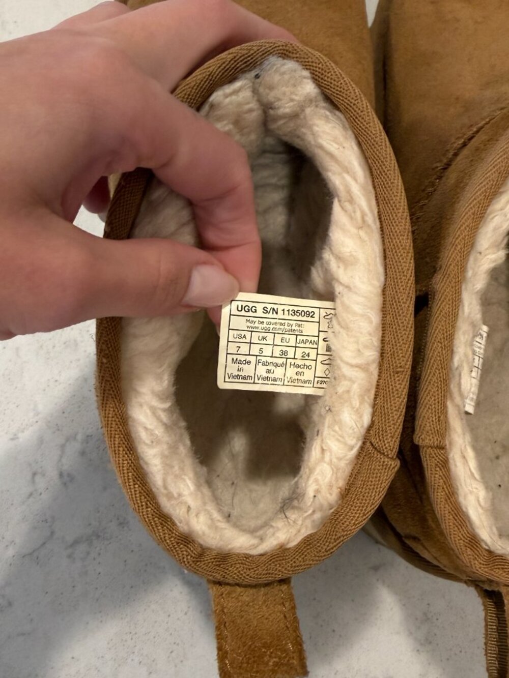 UGG Women's Classic Ultra Mini Platform Boot - Chesnut - 7 - Picture 7 of 7